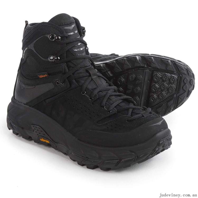 Running Mens Boots - Hoka One One Tor Ultra Hi WP Hiking Boots For Men - Save 47 MqbCDY_LRG.jpg