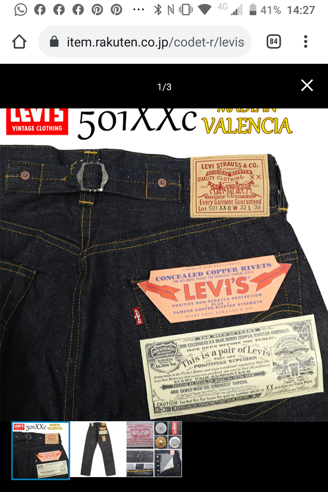 Levis Vintage Clothing (LVC) - denimbro - Page 78