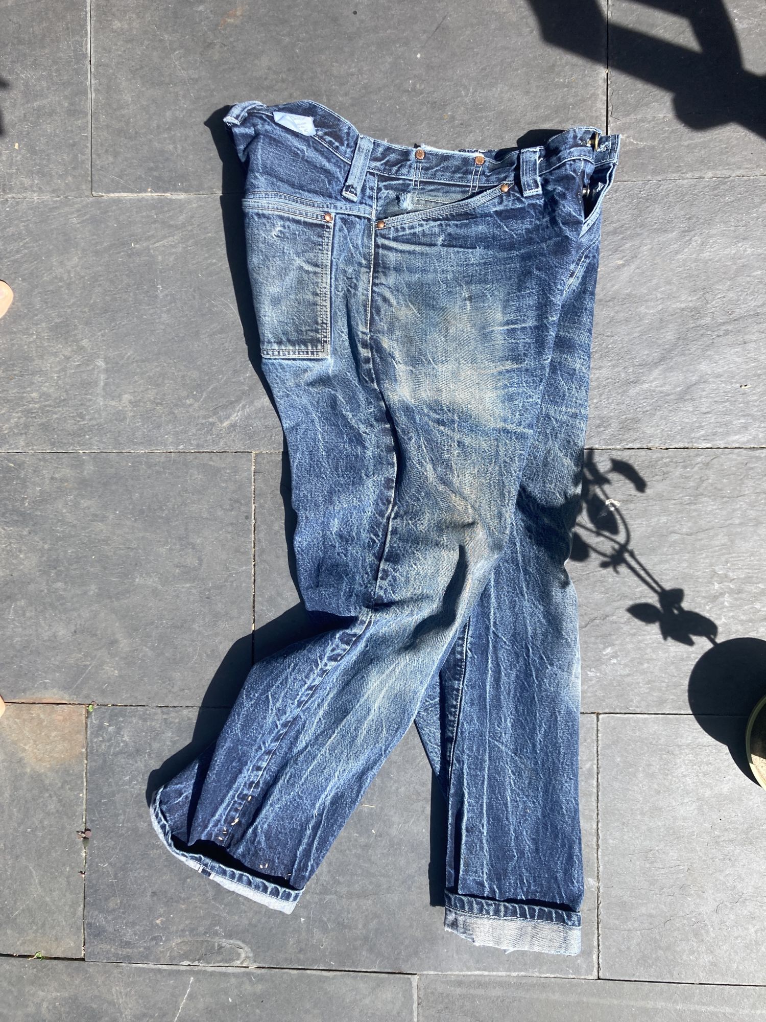TENDER CO.】 TYPE 130 TAPERED JEANS Col : Woad Size : 2 , 3 , 4