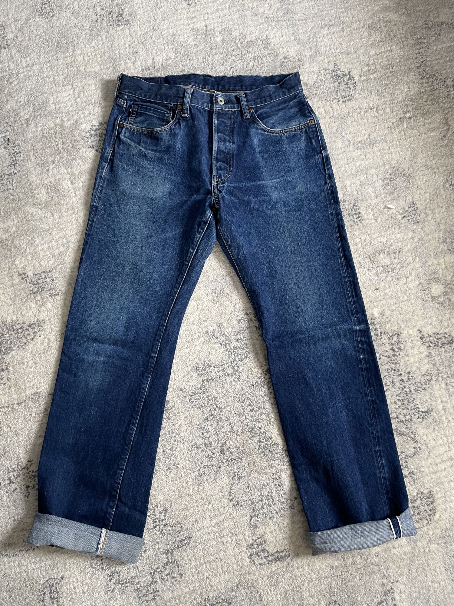 16.5OZ CONE MILLS SELVEDGE – SLIM STRAIGHT – The Denim Hound