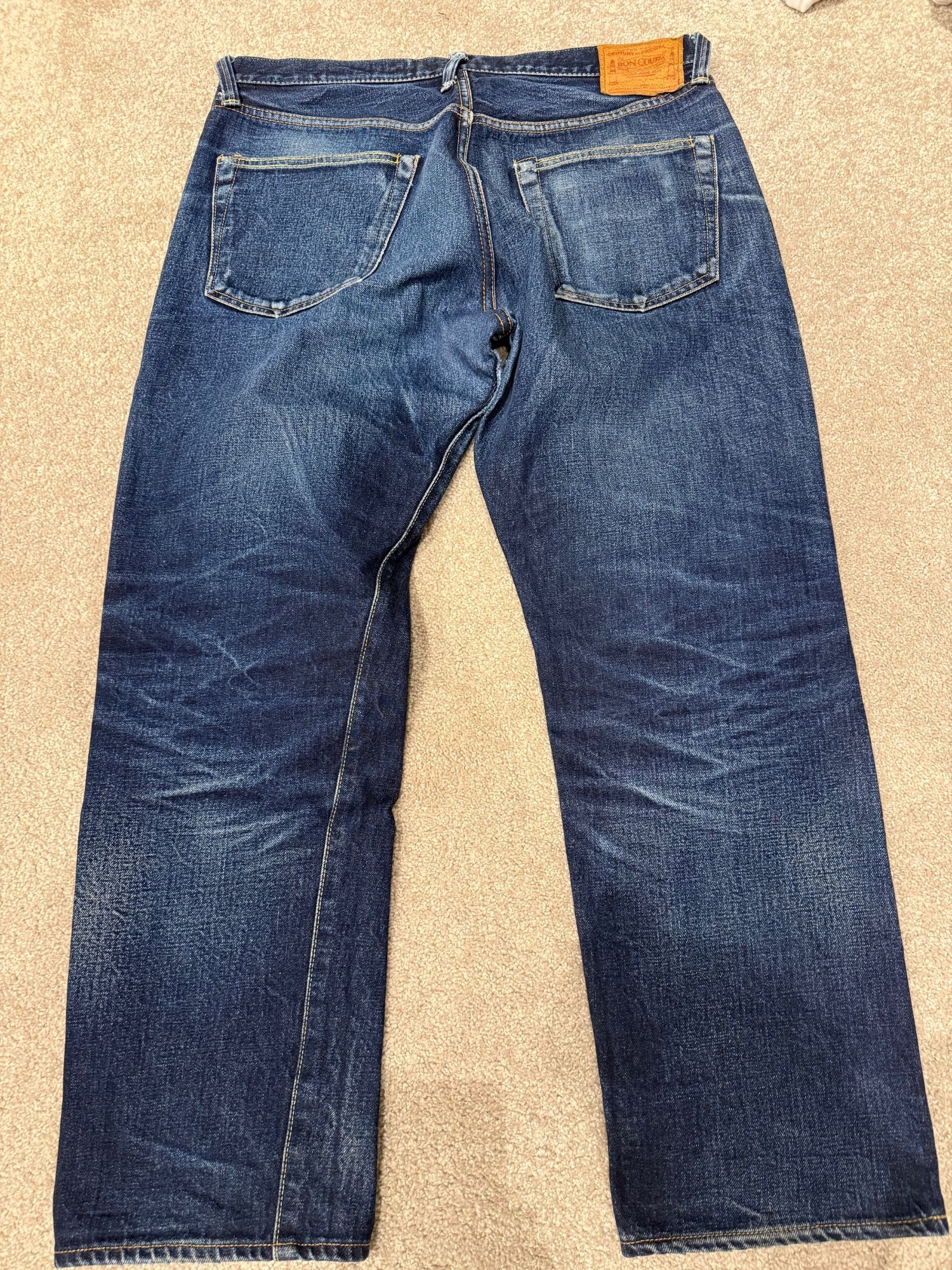 K。Boncoura 8th anniversary model BONCOURA Boncoura 12th Anniversary Denim Work Pants - Made in Japan